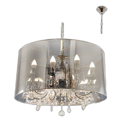 Eurolux Ch228 Grand Elegance Chrome Chandelier