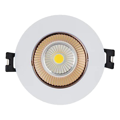 EUROLUX D159WRG WHITE & ROSE GOLD 90mm TILT DOWNLIGHT