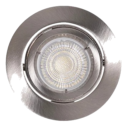 Eurolux D19Sc Satin Chrome 94Mm Tilt Twist Downlight
