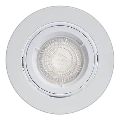 Eurolux D19W White 94Mm Tilt Twist Downlight