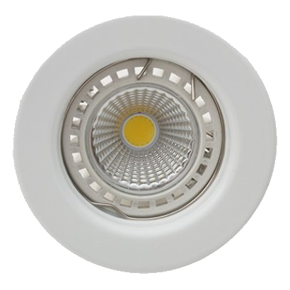 Eurolux D25W White 80Mm Fixed Downlight