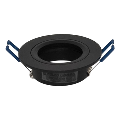 Pioled R211 Black 78Mm Fixed Downlight