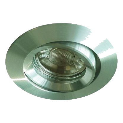 Synerji Syd45092Bru Brushed Silver 73Mm Tilt Downlight