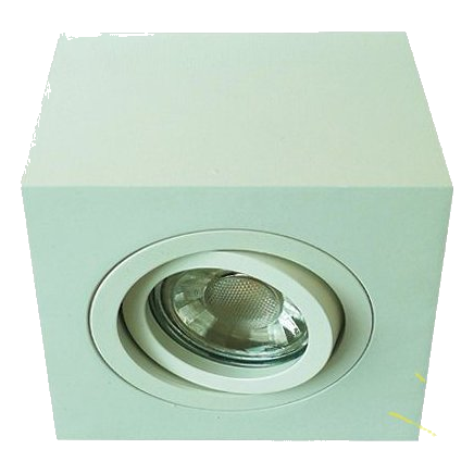 Synerji Syd47011Swhsqr White 96Mm Tilt Downlight