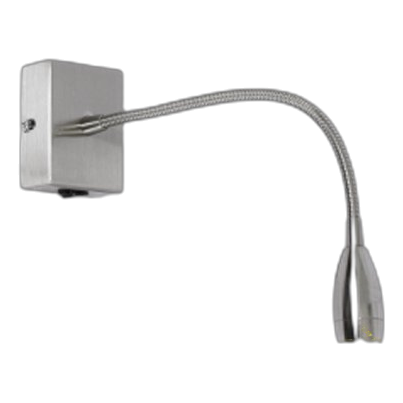 Bright Star Wb040/1 Satin Chrome Led Wall Light
