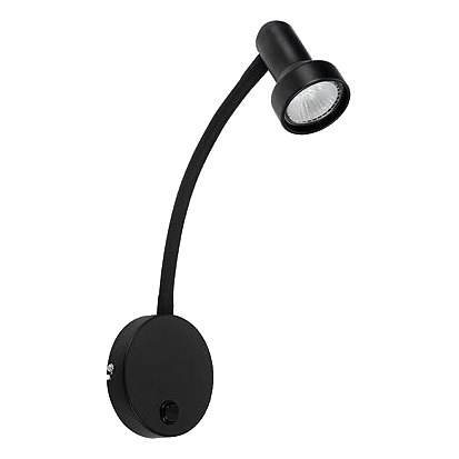 Bright Star Wb125 Black Wall Light