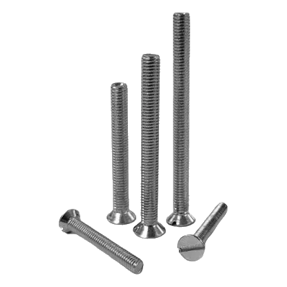 5mmx75mm Galvanized Machine Screws – 100 Pack