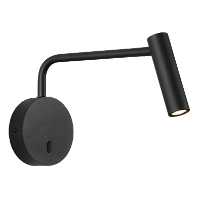 Bright Star Wb377 Sand Black Wall Light