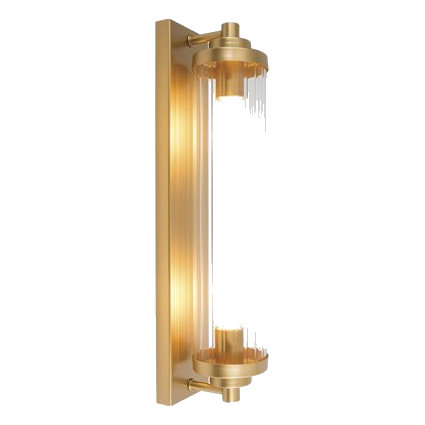 Bright Star Wb386/2 Gold Metal Wall Light