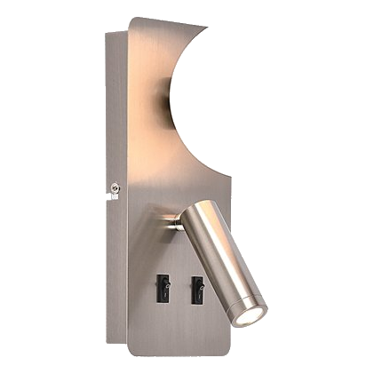 Bright Star Wb401/2 Satin Led Wall Light