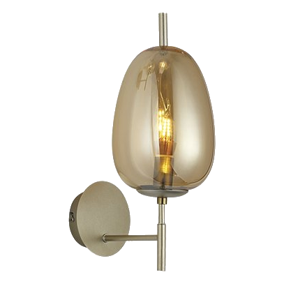 Bright Star Wb409/1 Amber Wall Light