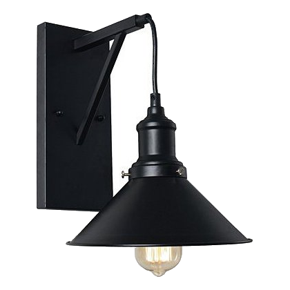 Bright Star Wb529 Black Wall Light