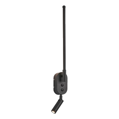 Bright Star Wb554 Black Aluminium Wall Light