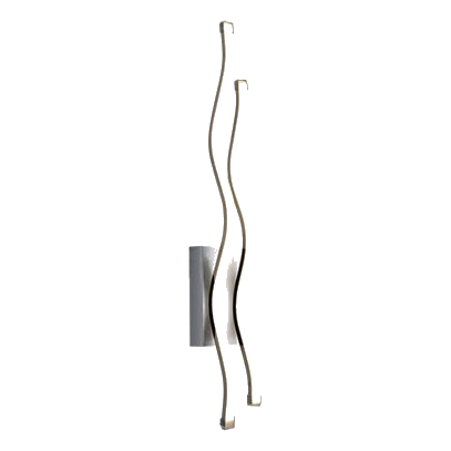 Bright Star Wb9007 Chrome & Acrylic Led Wall Light