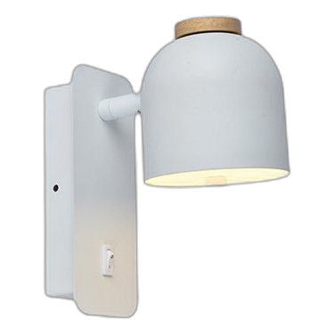 Eurolux W611W White Wall Light