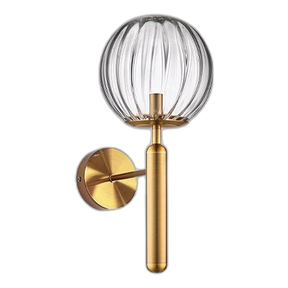 K-Light 3E-Klw-105/Ab Fizz Pop Antique Brass Wall Light