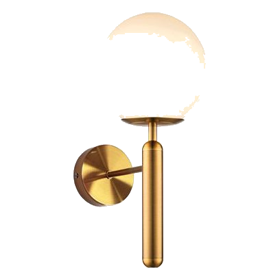K-Light 3E-Klw-108/Ab Fizz Pop Antique Brass Wall Light