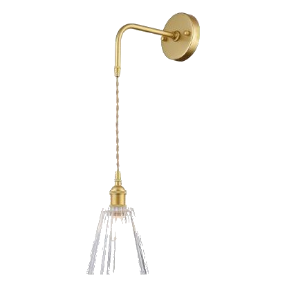 K-Light Lw-Klw-4164 Vintage Satin Gold Wall Light