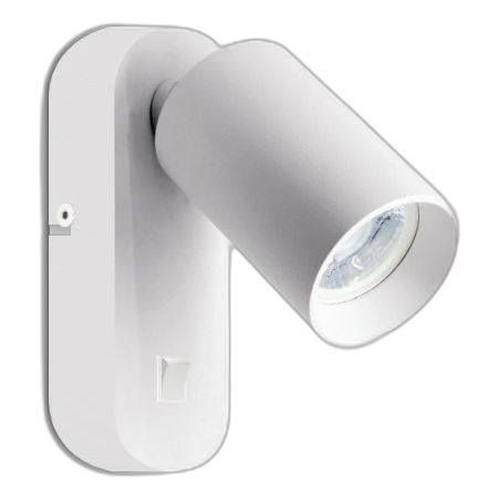 Spazio 246609.R.31 Flip Reading White Wall Light