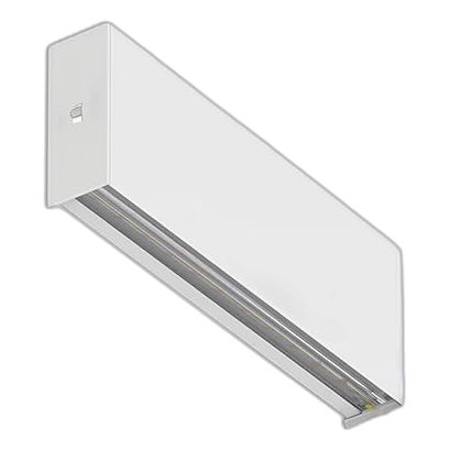 Spazio 5240.31 Minimo White Aluminium Wall Light