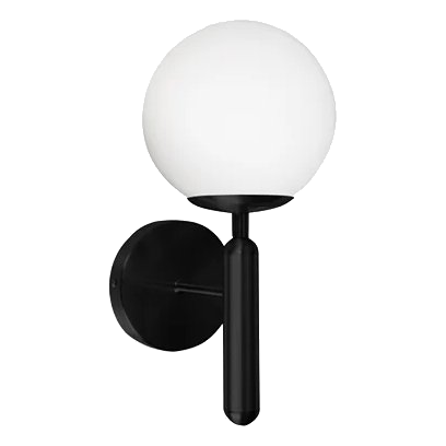 Spazio 5257.30 Cassia Black Wall Light