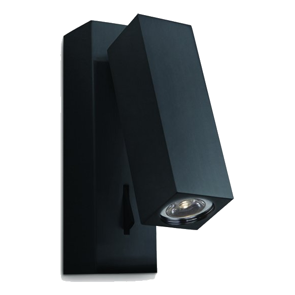 Spazio 8287/3030 Prima Matt Black Wall Light