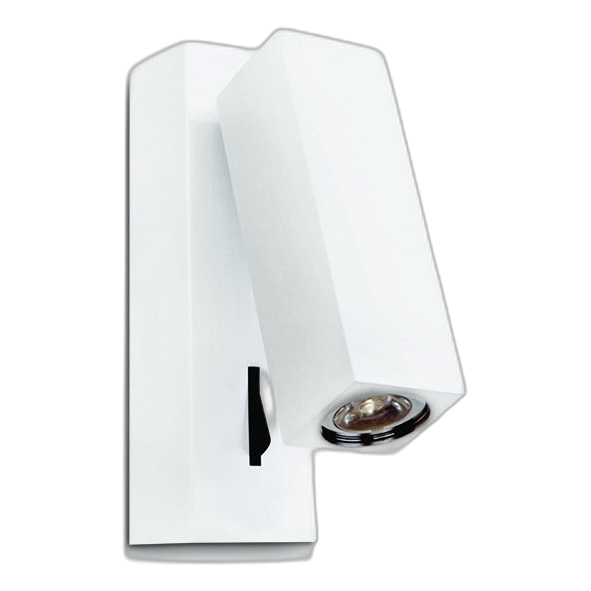 Spazio 8287/3031 Prima Matt White Wall Light
