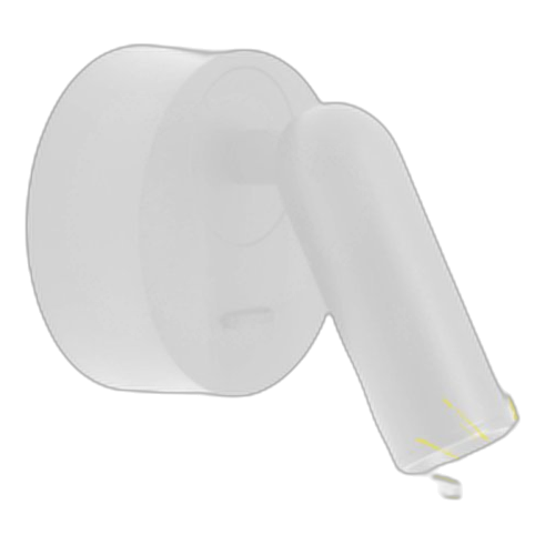 Spazio 8291.3031 Hilton Round Sand White Wall Light