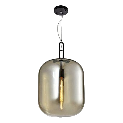 Bright Star Pen598 Cognac Glass Pendant