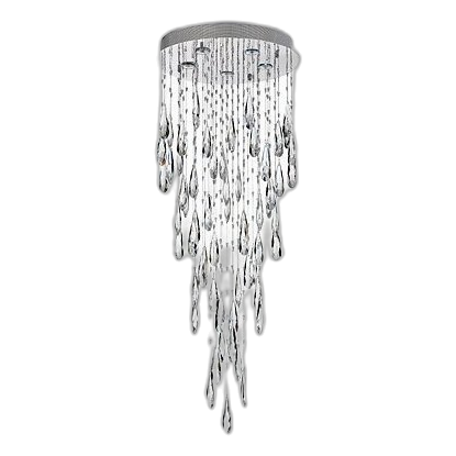 Bright Star Pen628 Stainless Steel & Crystal Pendant