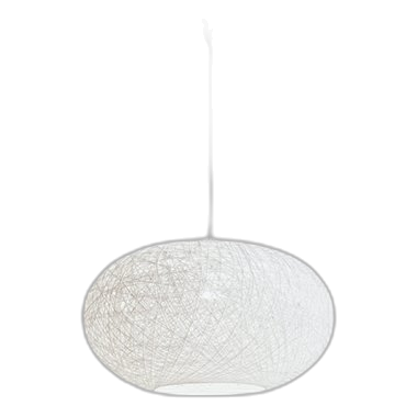 Bright Star Pen768 White Twine Pendant
