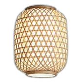 Bright Star Pen774 Natural Twine Pendant