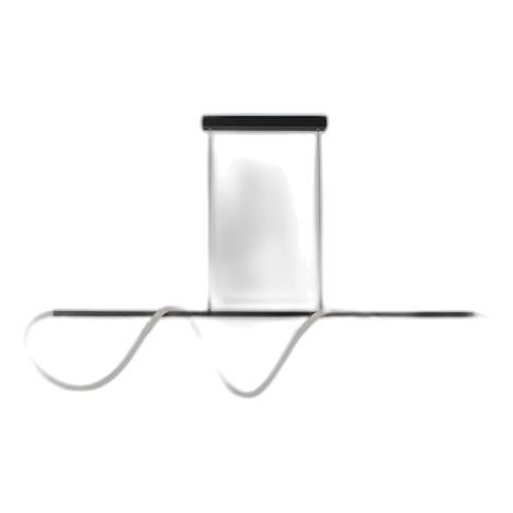 Bright Star Pen815 Matt Black Flexible Pendant