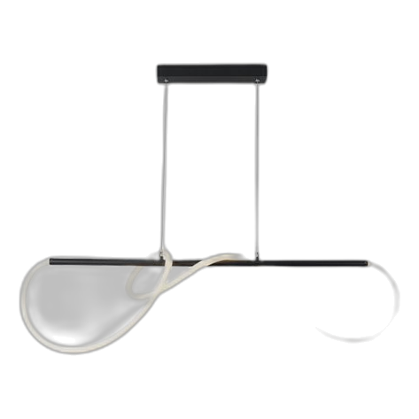 Bright Star Pen816 Matt Black Flexible Pendant