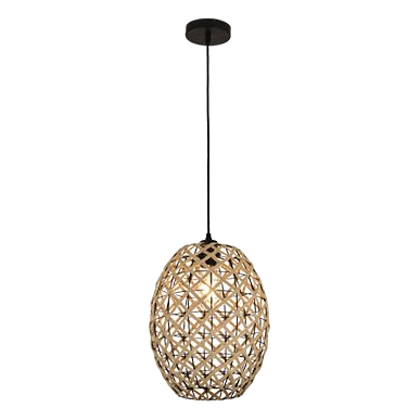 Bright Star Pen858 Rope Matt Black Pendant
