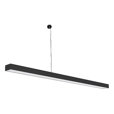 Bright Star Pen867/72 Matt Black Metal Pendant