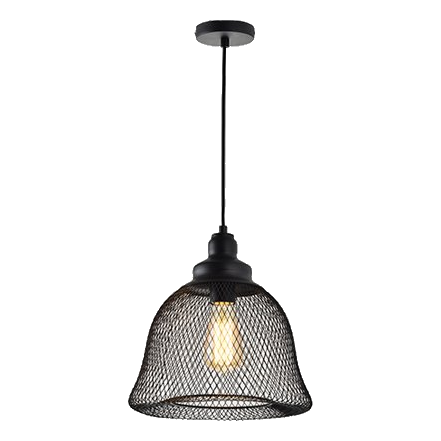 Huayi Hkp31317-1 Matt Black Pendant