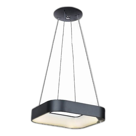 Huayi Pxcdd4007-1S Black Led Pendant – 450Mm