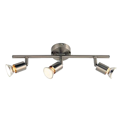 Bright Star S055/3 Satin Chrome Spot Light