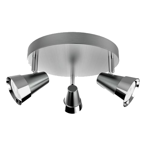 Bright Star S171/3 Satin Chrome Spotlight
