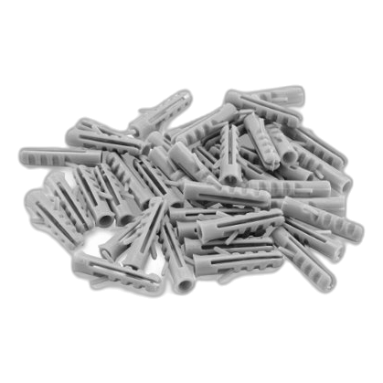 6Mm Wall Plug – 100 Pack