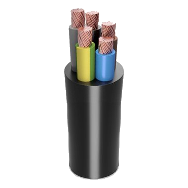 6Mm² 5 Core Ho7 Trailing Cable, Per Meter