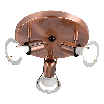 Eurolux S25C Mini Disc Copper Spot Light
