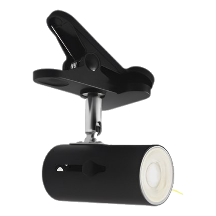 Bright Star Cl008 Black Clip On Lamp