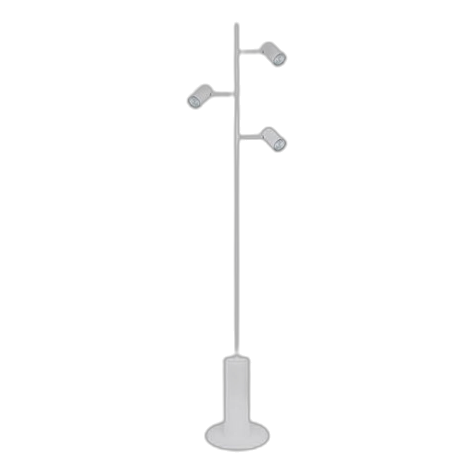 Bright Star Sl406 White Floor Lamp