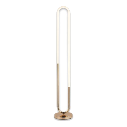 Bright Star Sl411 Gold Metal Led Floor Lamp