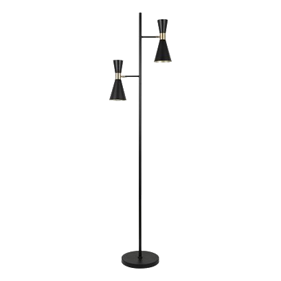 Bright Star Sl427 Black Standing Lamp