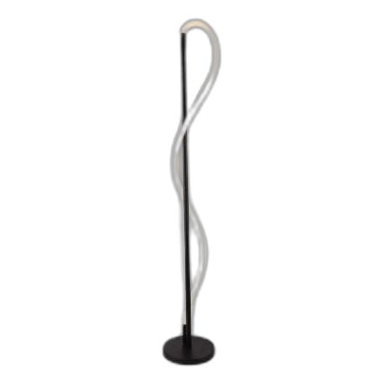 Bright Star Sl428 Black Metal Led Cct Floor Lamp