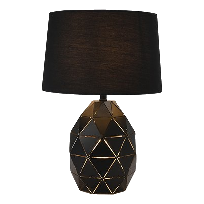 Bright Star Tl099 Black Table Lamp