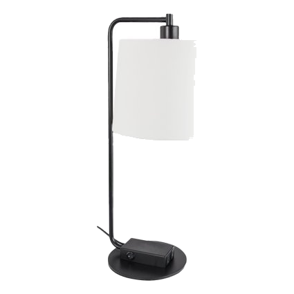 Bright Star Tl662 Black Table Lamp
